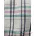 Rayon Nylon Spandex Bengaline Yarn Dyed Check Match Fabric